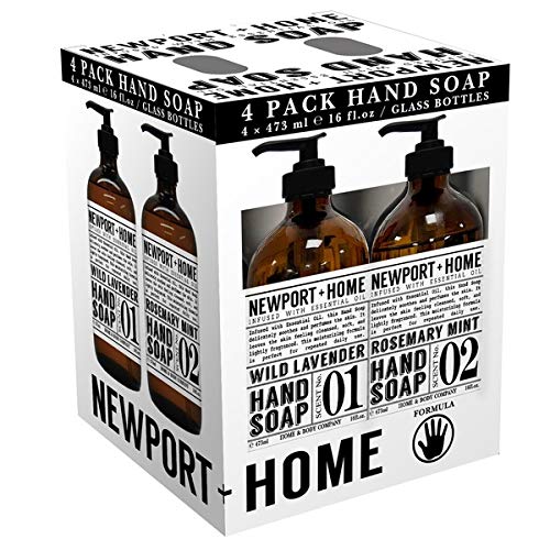 JAROFUREL Newport – collection-savon-mains, parfum lavande et romarin, hydratation légère.