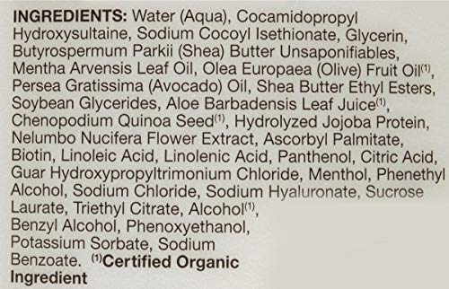 JASON Biotin Shampoo Lavanda: textura cremosa para experiencia de lavado lujosa.