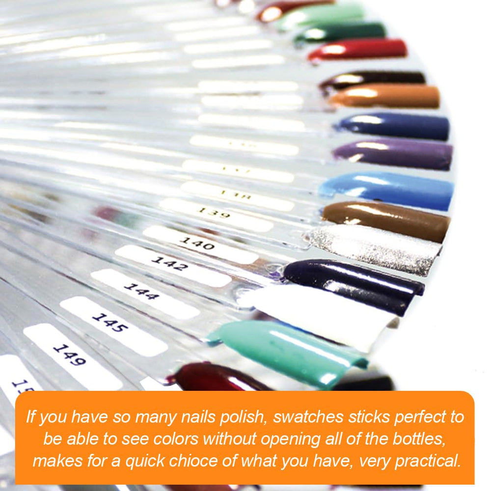 JASSINS exhibidor de 50 paletas para mostrar colores.