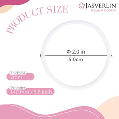 Elásticos Jasverlin 2 mm, colores variados para todos los estilos