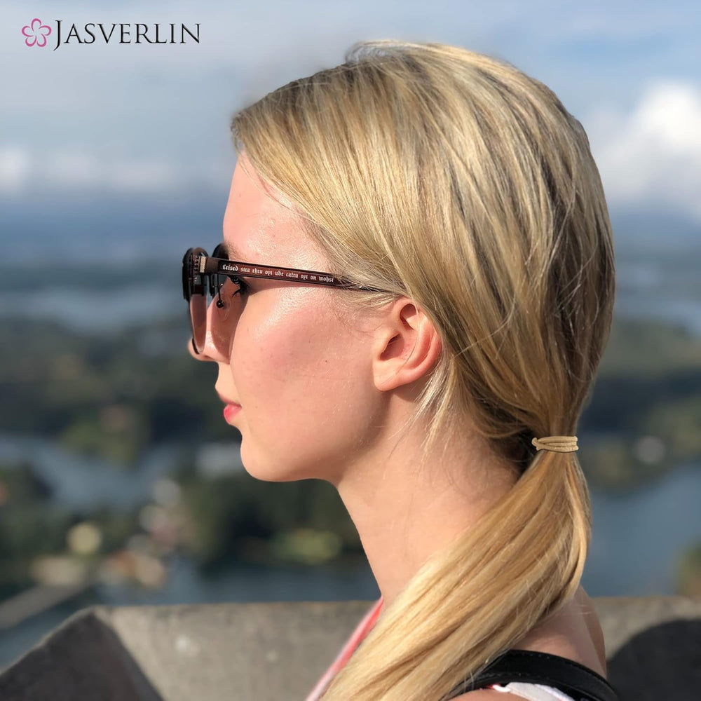 JASVERLIN elástico rubio arenoso ofrece variedad de colores para estilos.