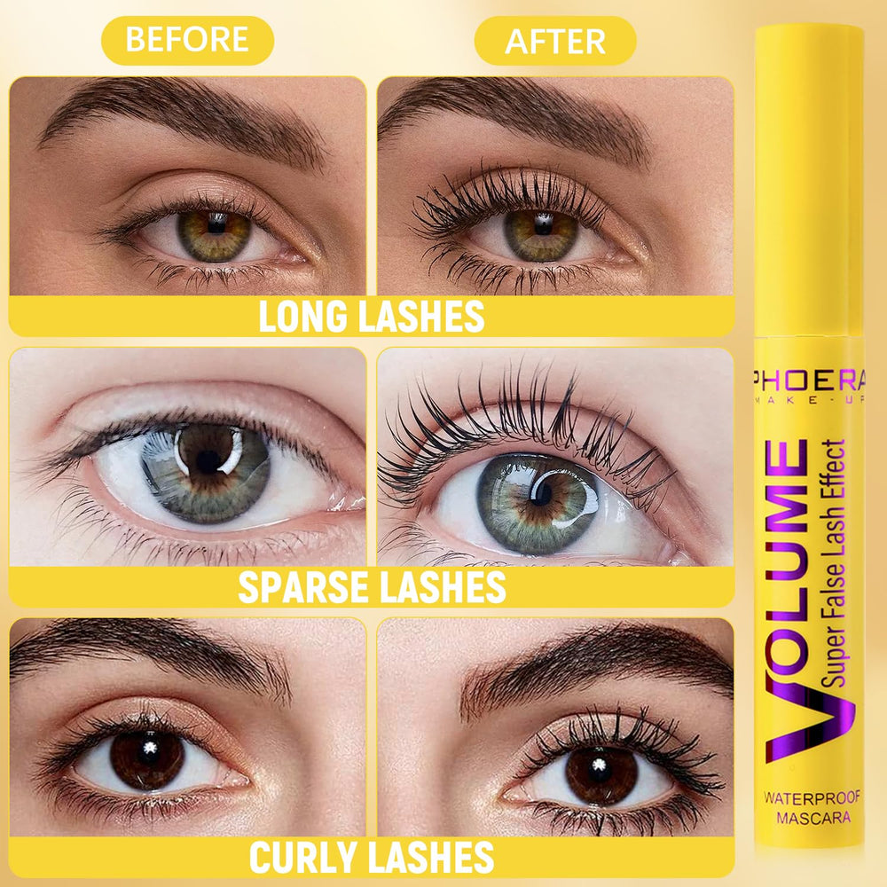 Javpav Bubble Mascara definición-larga para pestañas más visibles