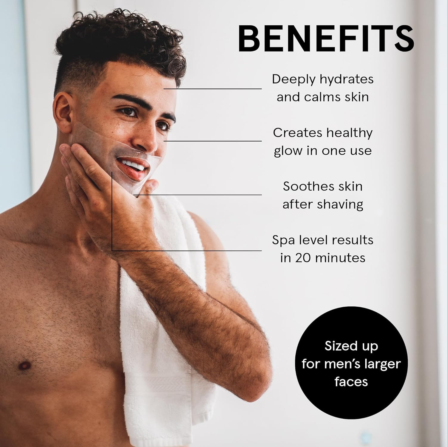 JAXON LANE BRO MASK: vitamina C para tono uniforme y vitalidad visible.