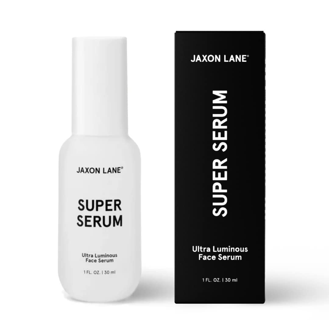JAXON LANE Super Serum botella para hidratación facial suave.