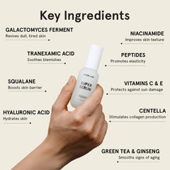 JAXON LANE Super Serum textura ligera y no grasa.