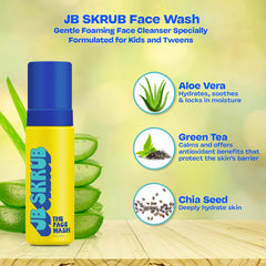JB SKRUB, botella de viaje para limpieza rápida y sin fragancia.