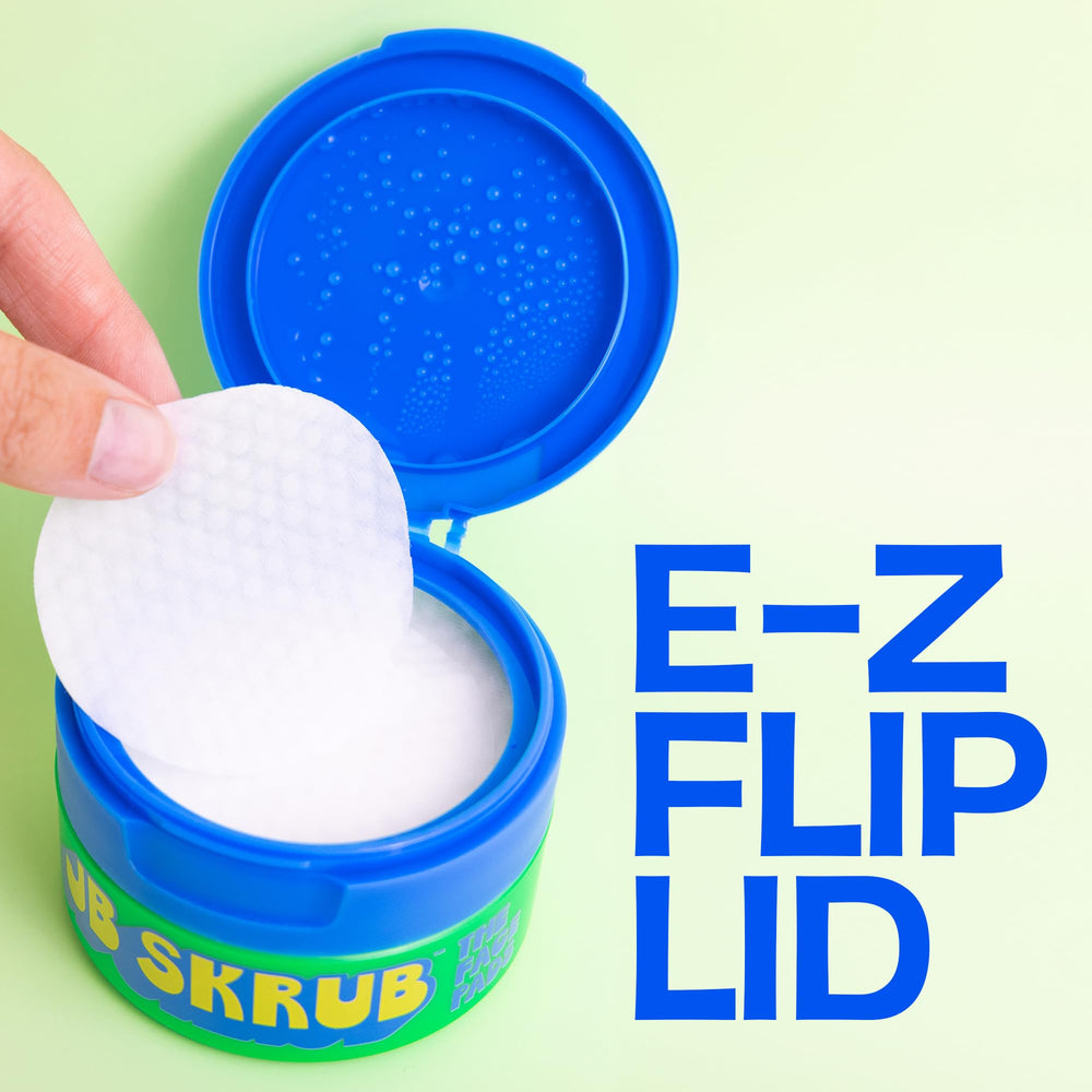 Fórmula JB SKRUB con ácido succínico y extractos botánicos para piel equilibrada.