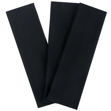 Diadema JCKHXG para mujer en negro sujetando el cabello durante entrenamiento