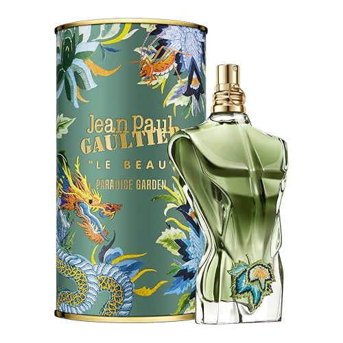 Jean Paul Gaultier Le Beau Paradise Garden, atomizador compacto para viajes y encuentros casuales