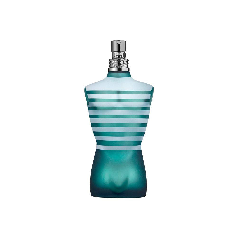 Jean Paul Gaultier Le Male botella trasera: sensación duradera para todo el día.