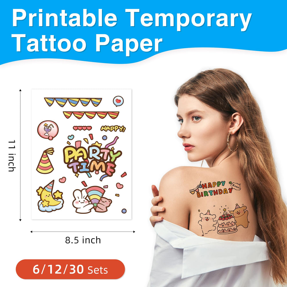 Diseños personalizados Jecqbor para tatuaje temporal en cualquier ocasión