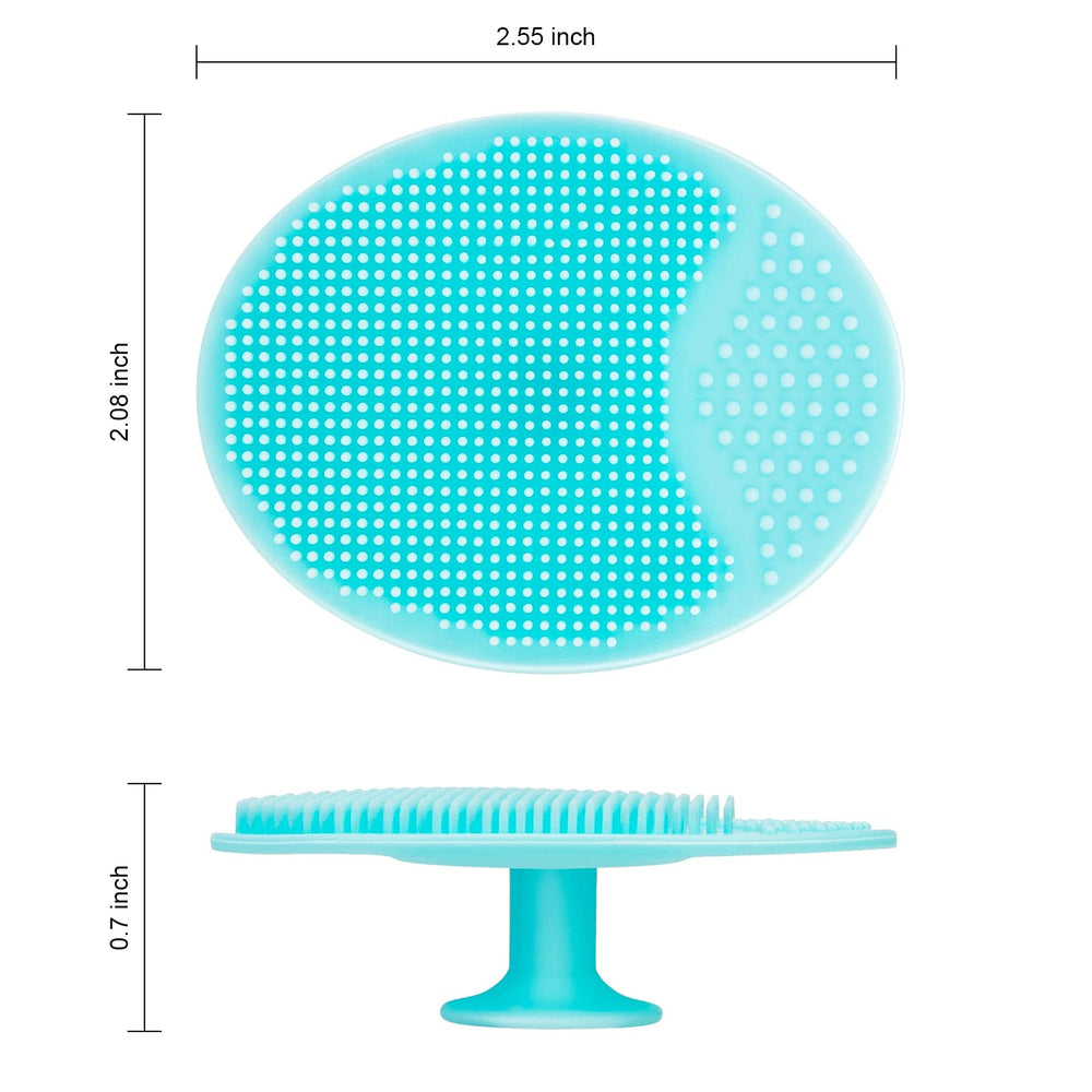 Exfoliante facial silicona dos-en-uno de JEXCULL para exfoliar y masajear