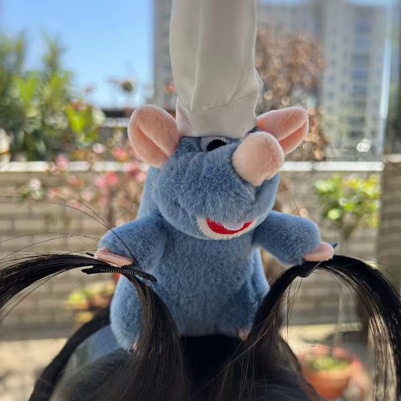 Jeffan uso diadema ratón para fiestas temáticas y cosplay.