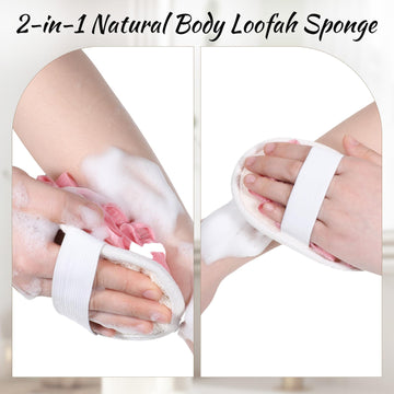 Uso con gel de ducha para una experiencia de limpieza lujosa.