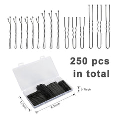 Pinzas Jelara en forma de U de 2 pulgadas sujetan mechones con comodidad