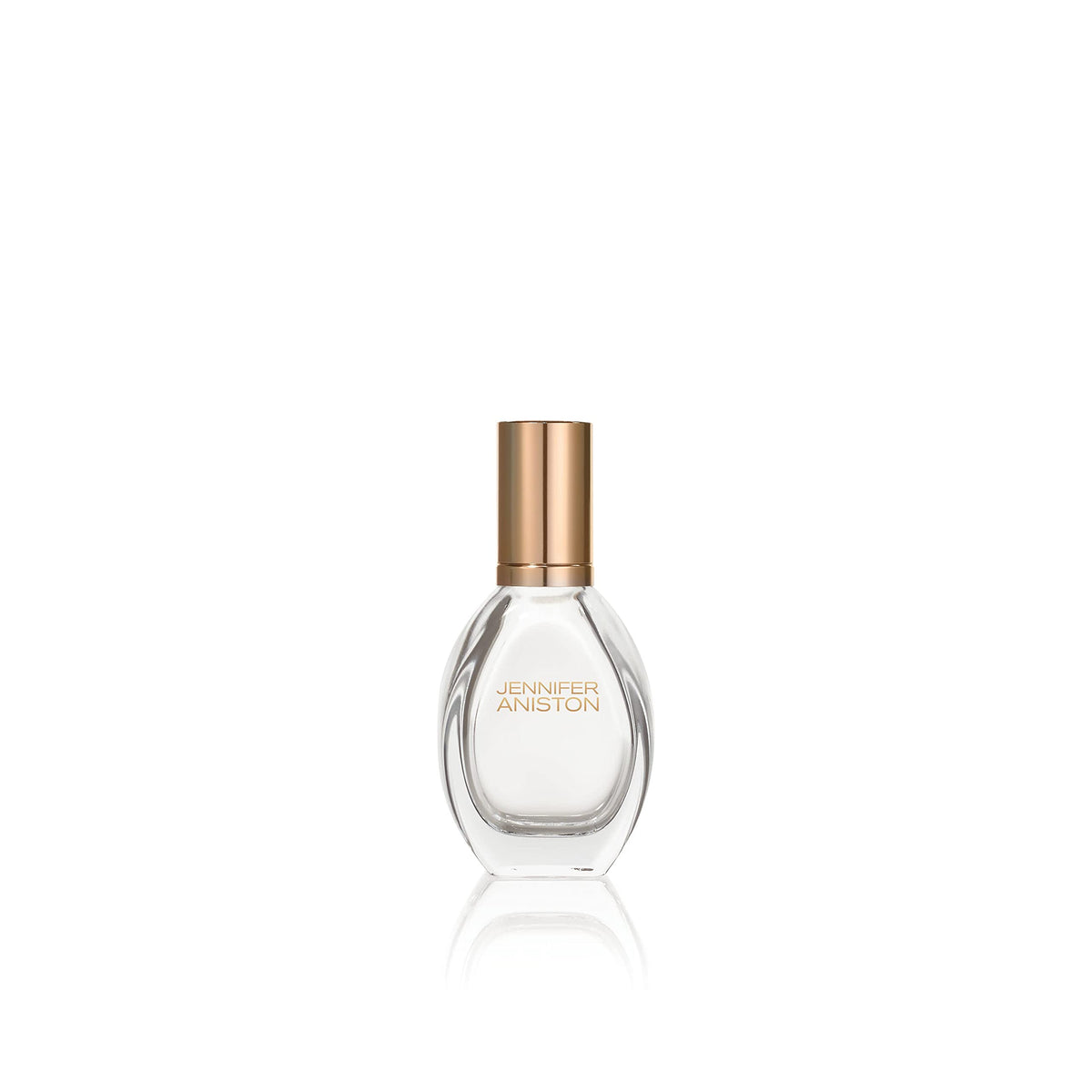 Frasco de Jennifer Aniston Solstice Bloom, primer plano, perfume duradero para uso diario
