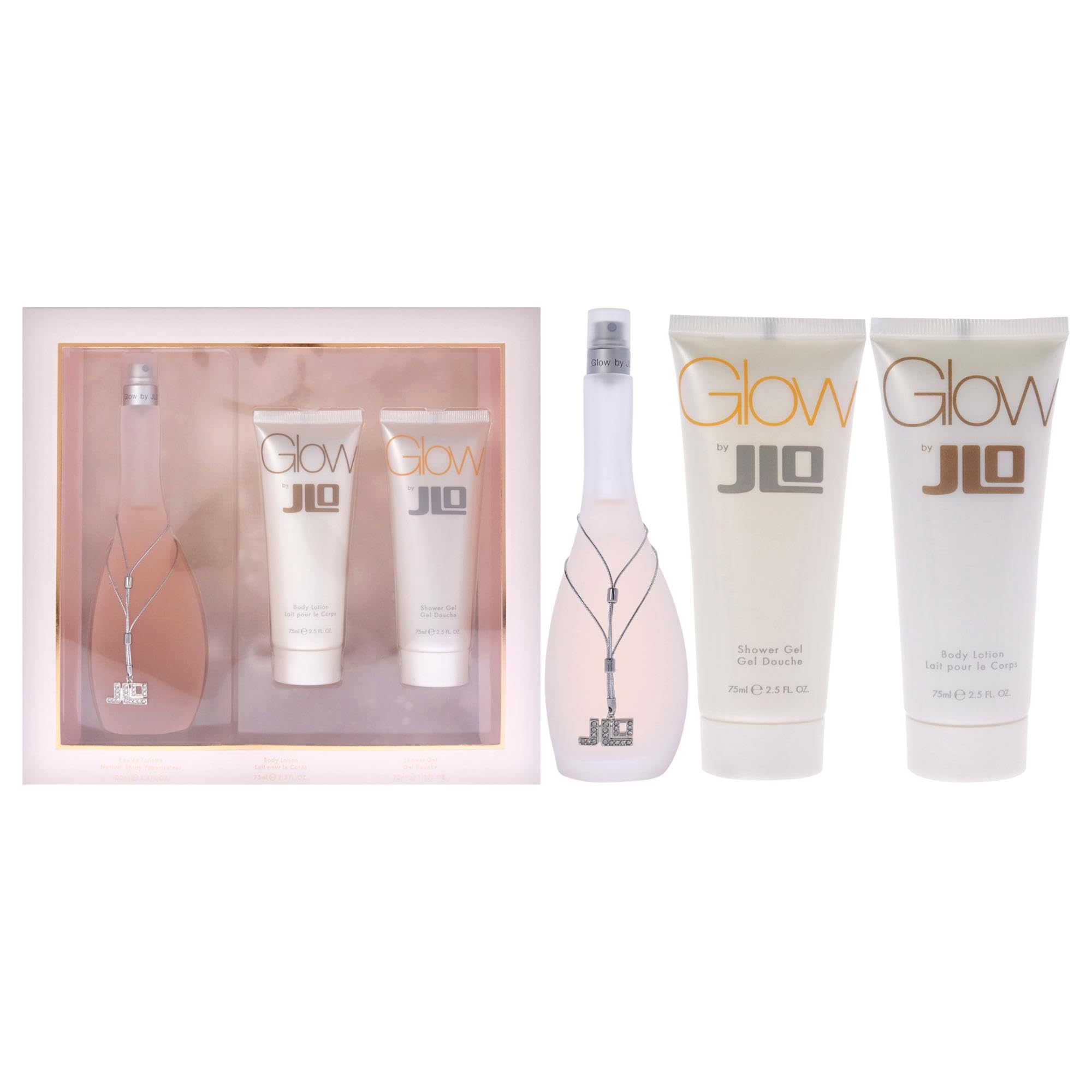 Jennifer Lopez Glow, botella de agua de toilette para uso diario