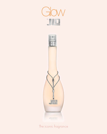 Jennifer Lopez Glow bottle cap, secure spray mechanism.
