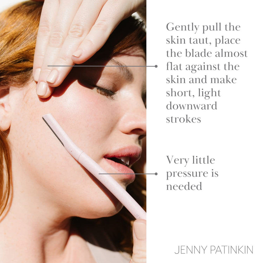 Jenny Patinkin Dermaplaning Set Aplicación: uso suave para mejor absorción