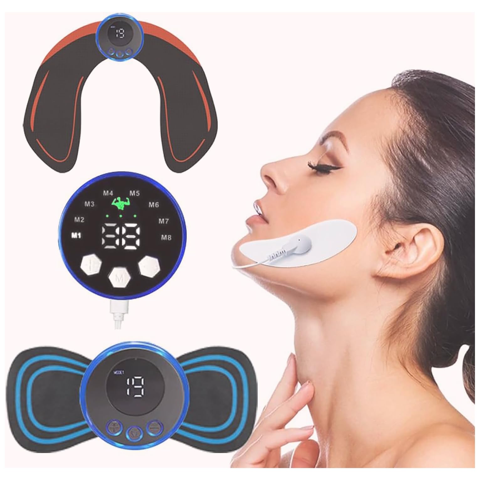 Jenylu stimulateur visage évolution : stimulation faciale pour un contour plus tonique