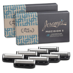 Jeremy's Razor: recambios Precisión 5 para un afeitado cercano y cómodo.