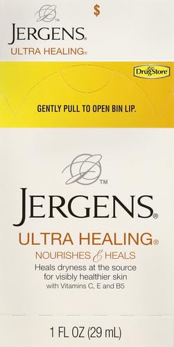 Loción Jergens Ultra Healing para manos secas, suaviza la piel
