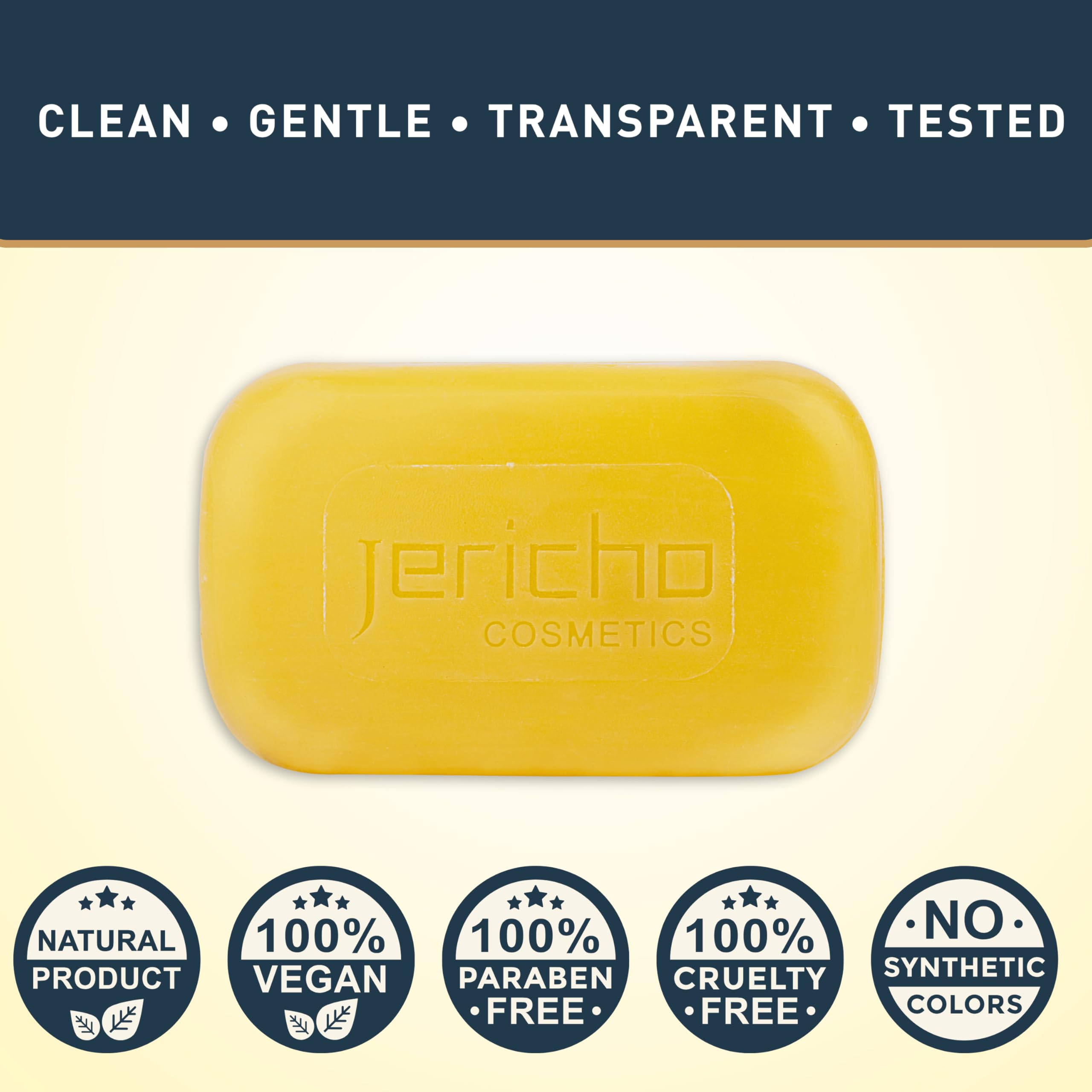 Jericho jabon pack6, ideal para compartir o viaje