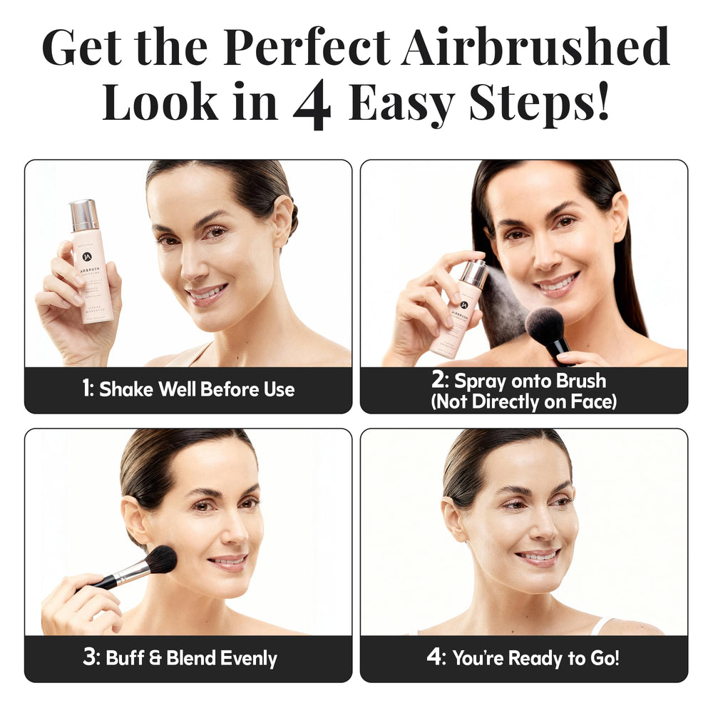 Jerome Alexander Kabuki Foundation Brush: precise, seamless application for a flawless look.