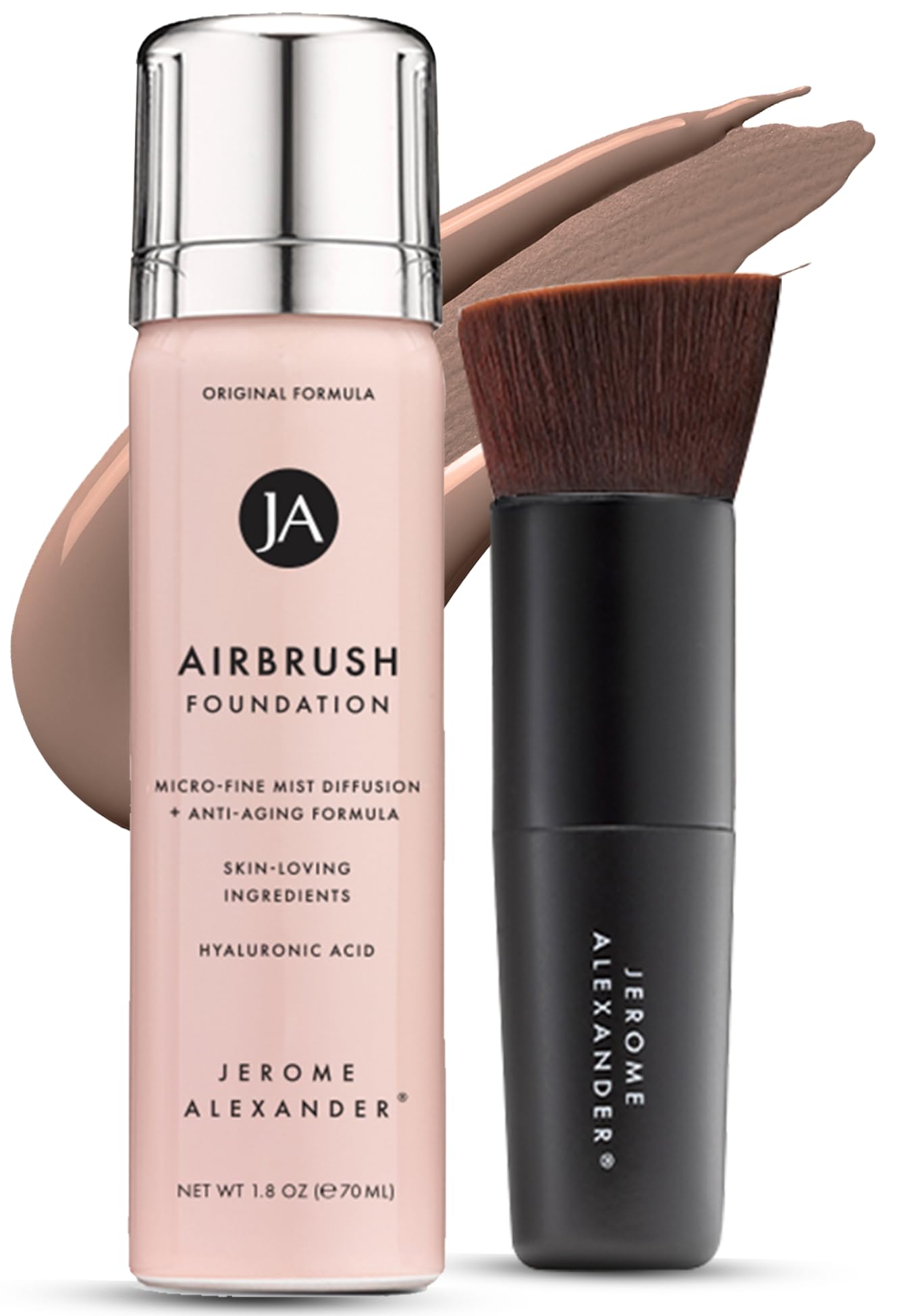 Jerome Alexander MagicMinerals - botella de base con aire para acabado suave