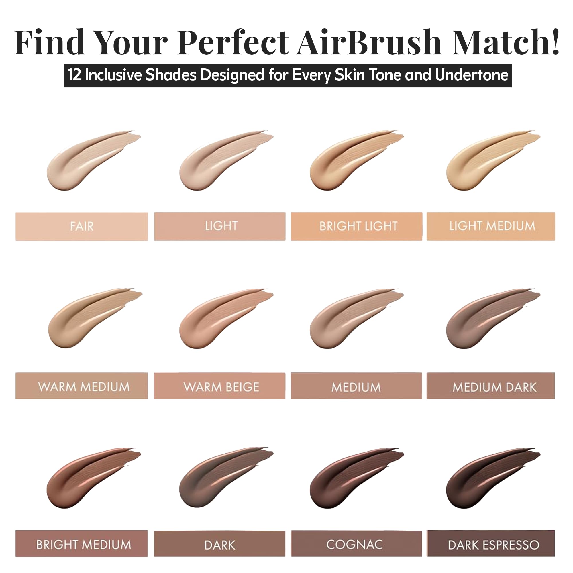 Jerome Alexander Sweat-Proof Finish resists humidity for long-lasting radiance.