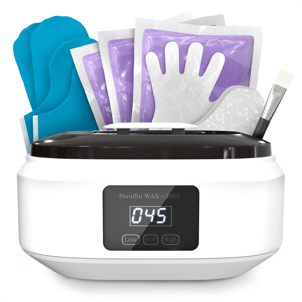 Jerrybox parafina-manos-pies-3400ml, uso en spa en casa para suavizar la piel