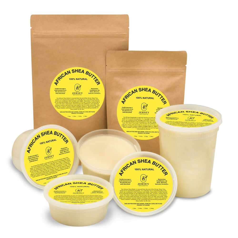 Jersey Botanical manteca karite africana ivory textura cremosa para piel suave