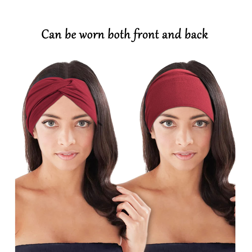 Jesries diadema ancha para mujer en beige, ideal para uso diario informal.