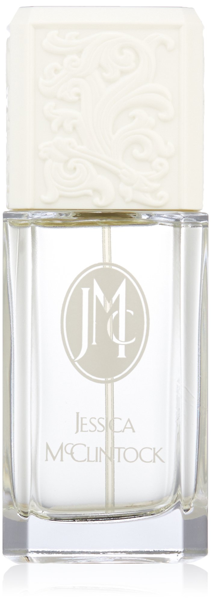 Jessica McClintock EDP, botella resaltando aroma ligero para el día.