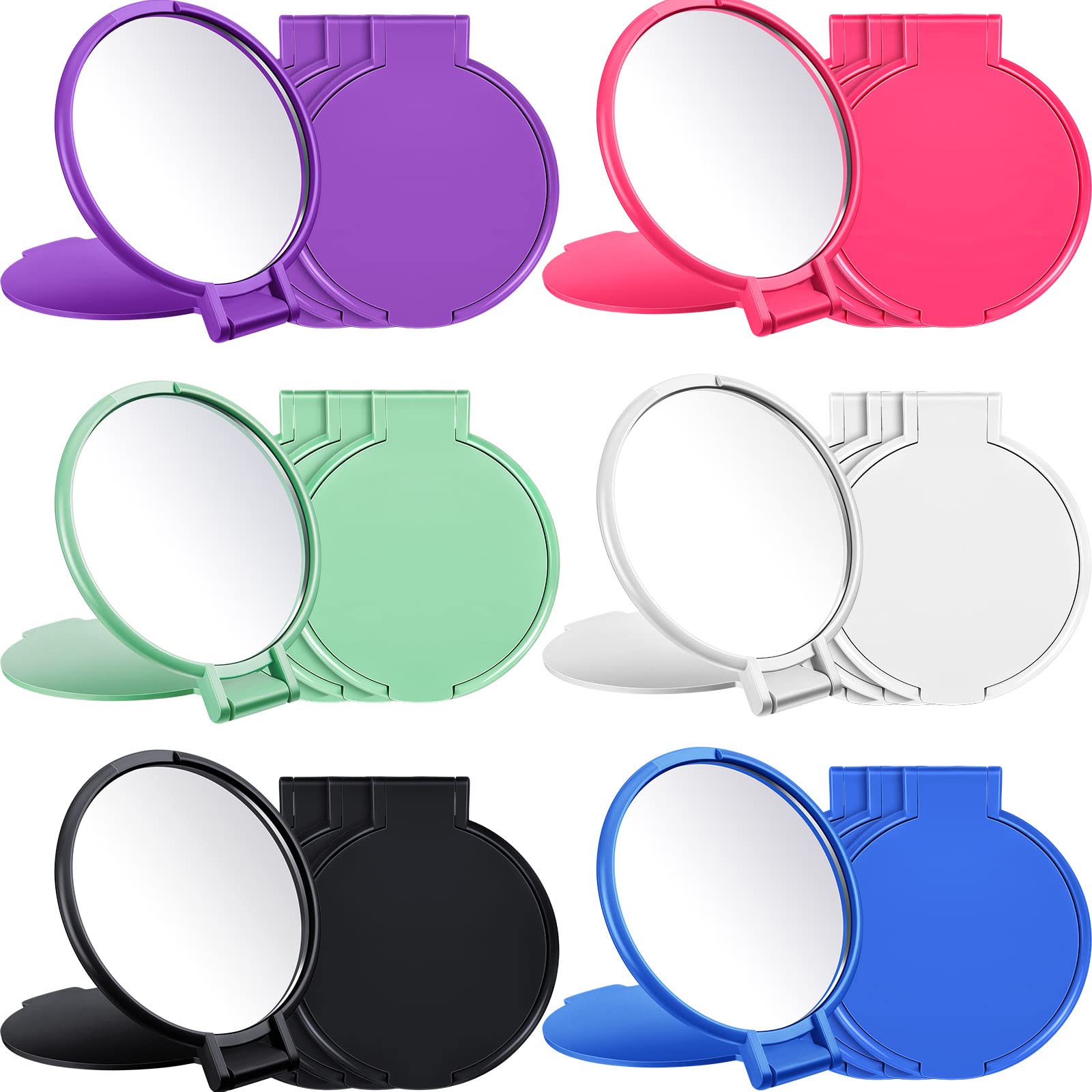 Jetec: espejos compactos con colores clásicos para uso diario en el bolso