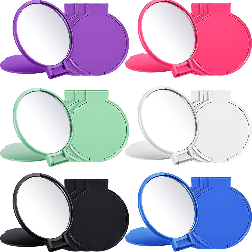 Jetec: espejos compactos con colores clásicos para uso diario en el bolso
