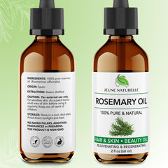 Jeune Naturelle Aceite de Romero con gotero para aplicación precisa en el cabello.