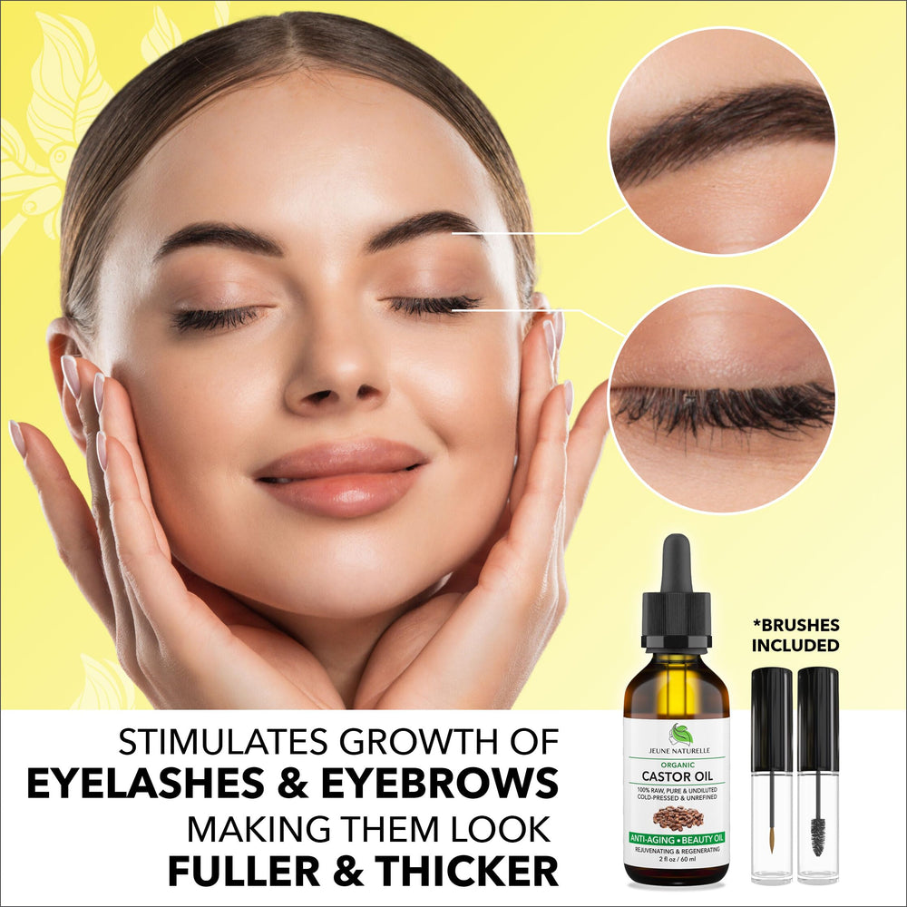 Jeune Naturelle aceite de ricino orgánico, mascarilla capilar para acondicionar profundamente.