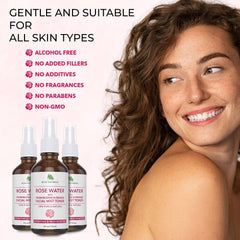 Jeune Naturelle Agua de Rosas Cuerpo Refrescante que hidrata la piel.