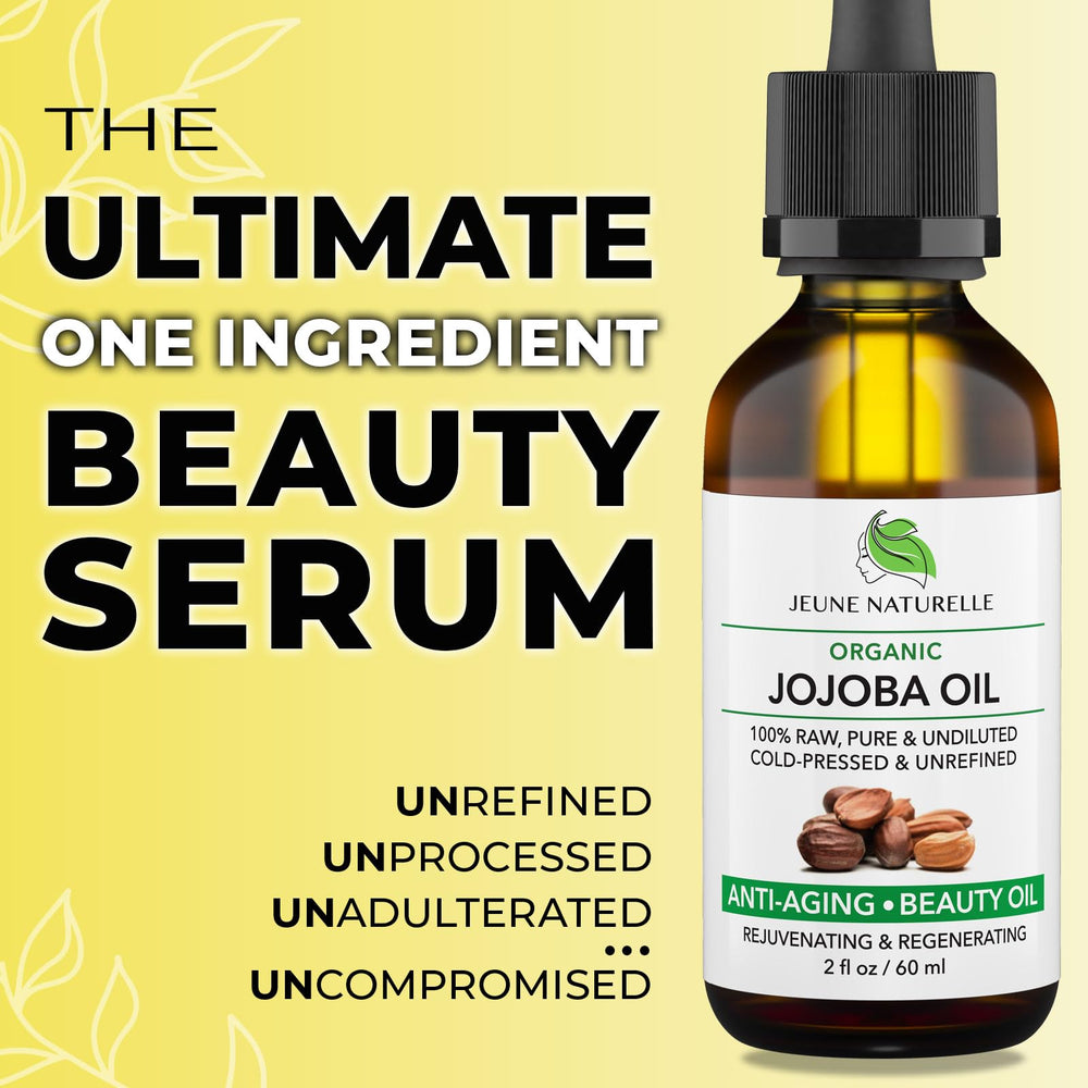 Jeune Naturelle Aceite de jojoba, gotas, uso preciso para nutrir cutículas y uñas