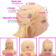Jewhaut 613 densidad 200, cabello humano con línea natural prepeinada.