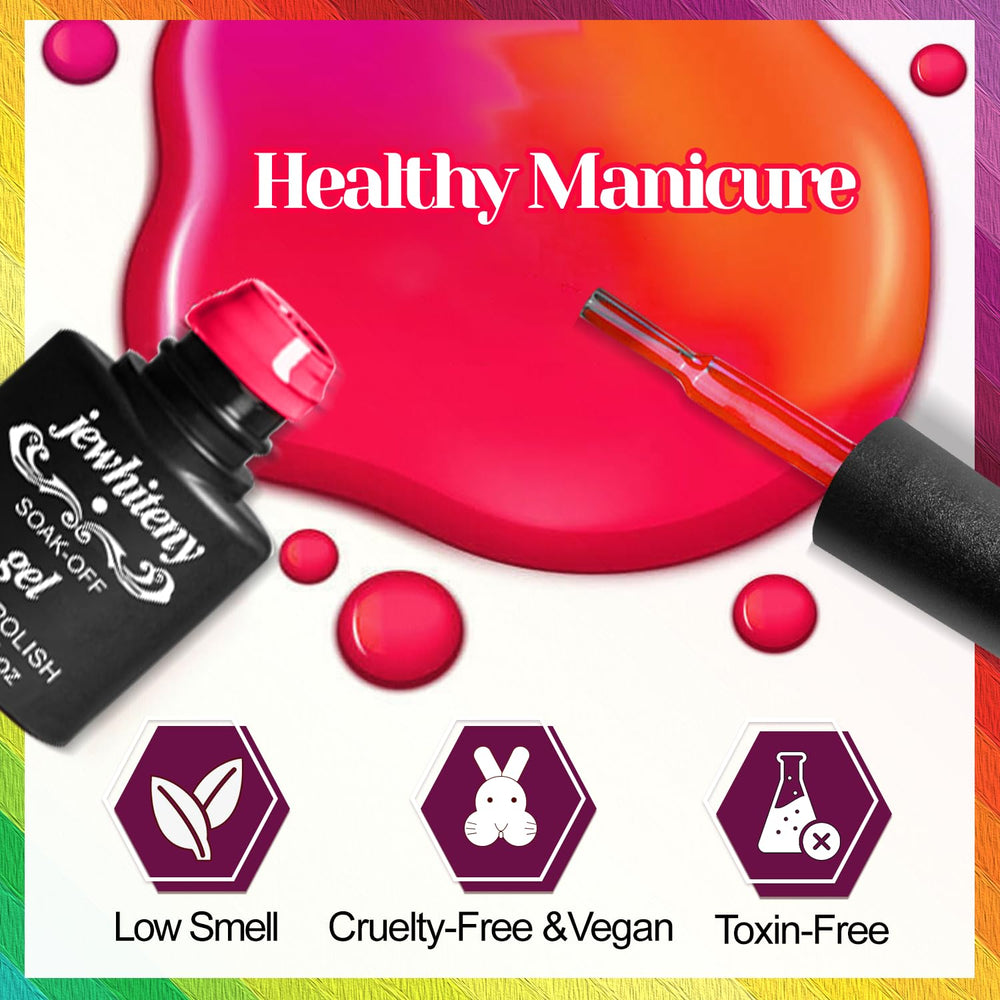 JEWHITENY acabado brillo: efecto glossy para ocasiones especiales.
