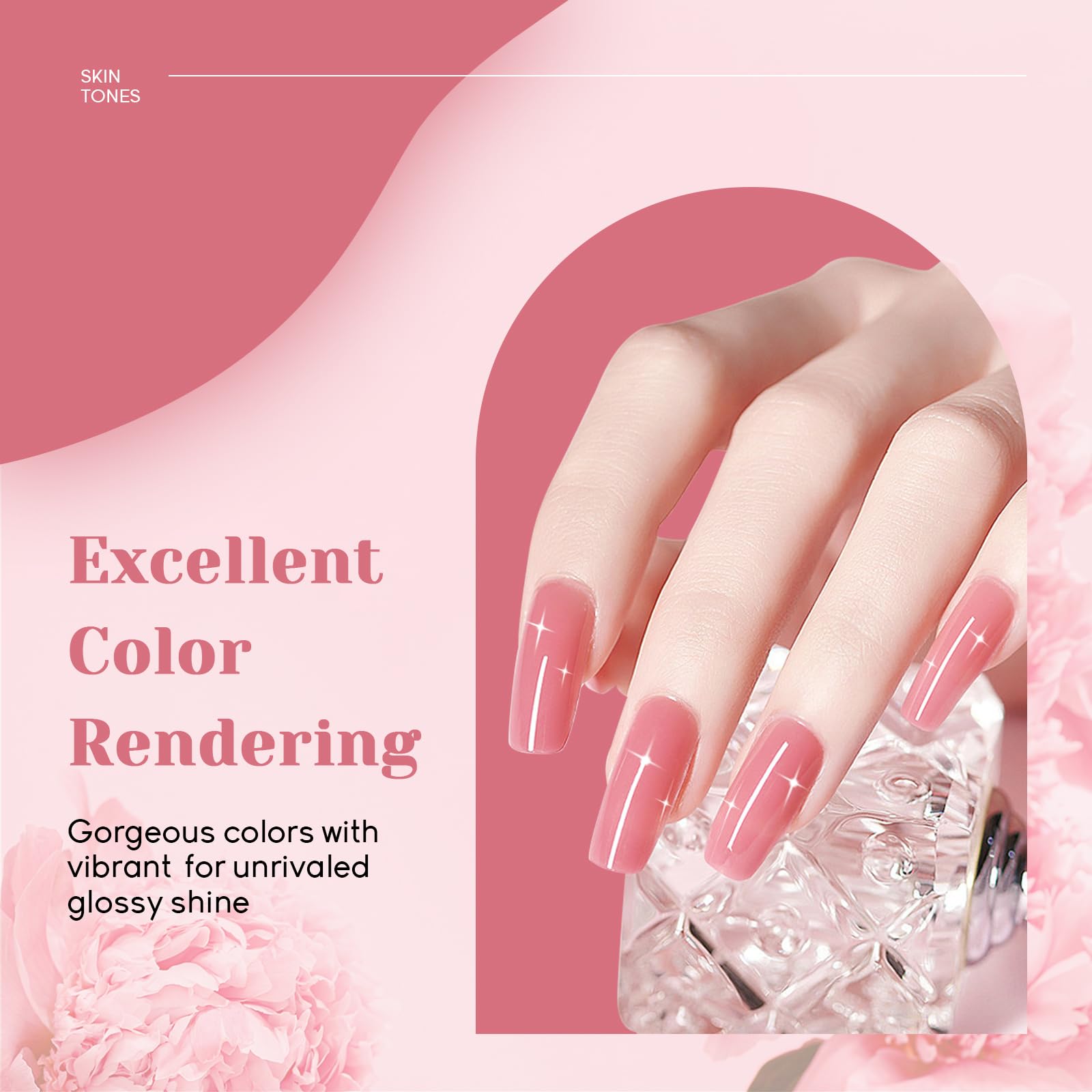 Accesorios y herramientas JEWHITENY para un kit de extensión completo