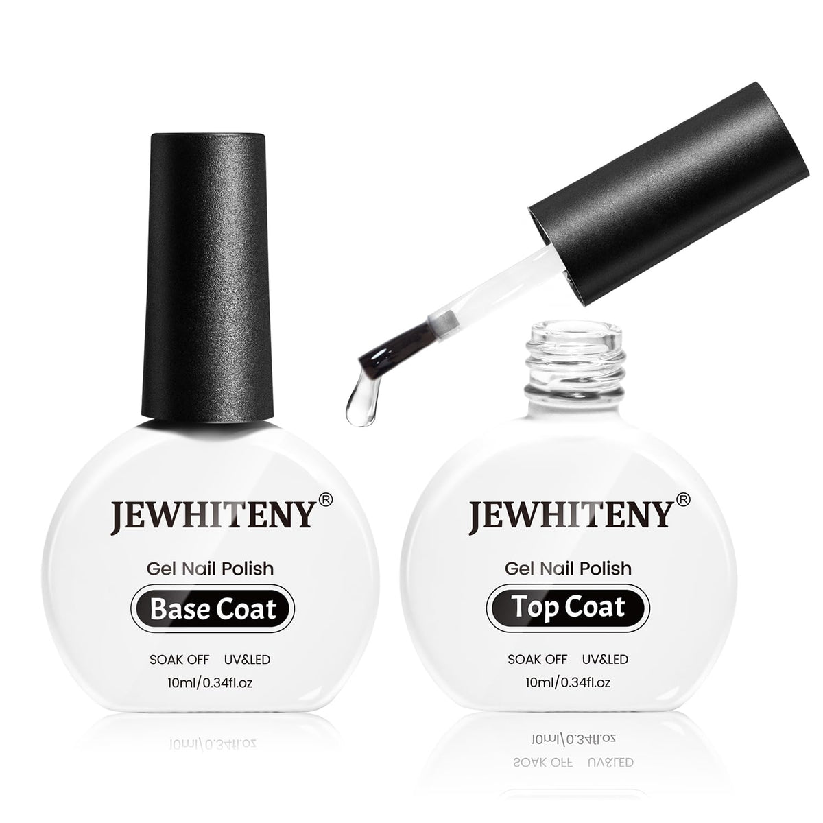 JEWHITENY capa-base 10ml: protege la uña y mejora la adherencia del color.