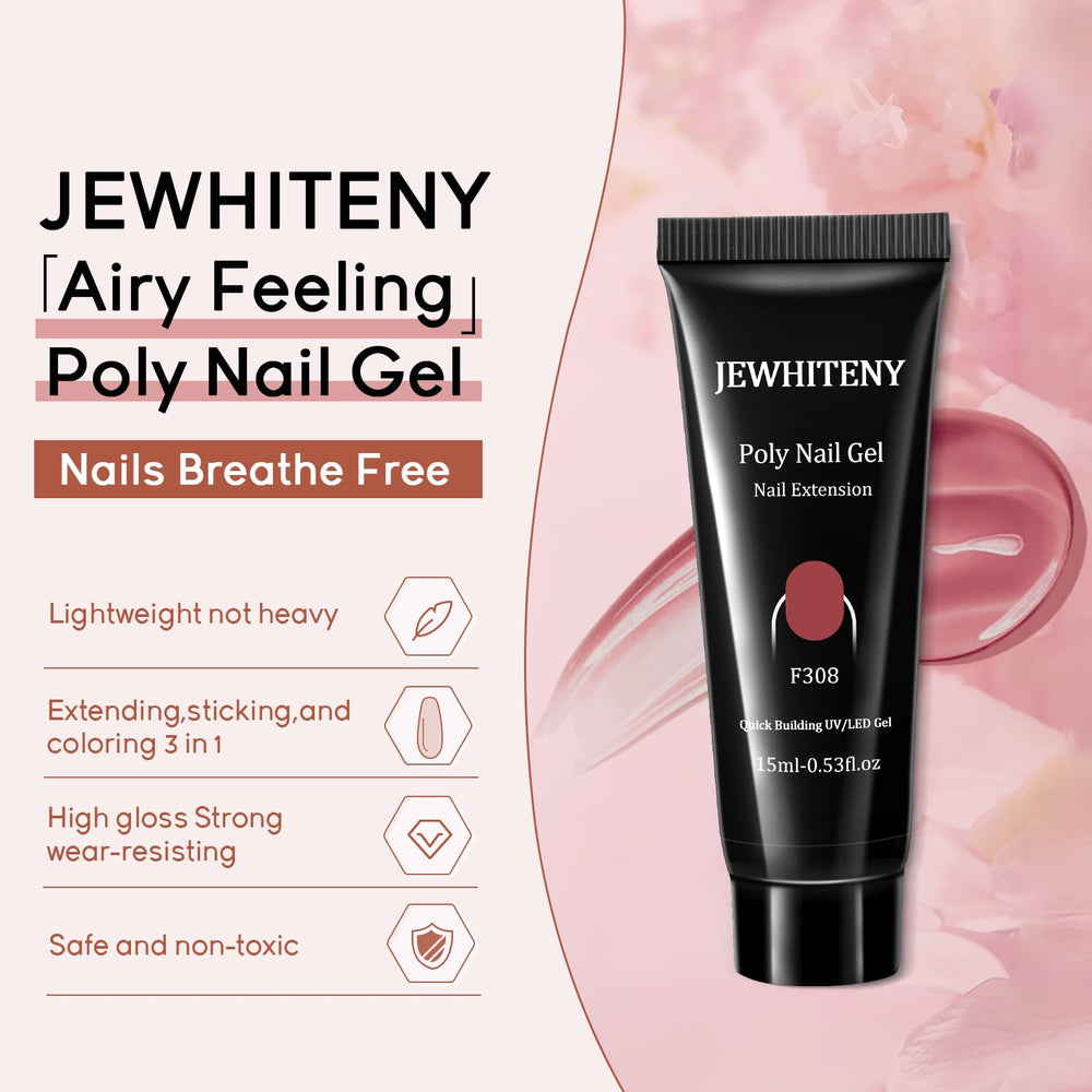 JEWHITENY capa brillante para un acabado natural y brillo duradero