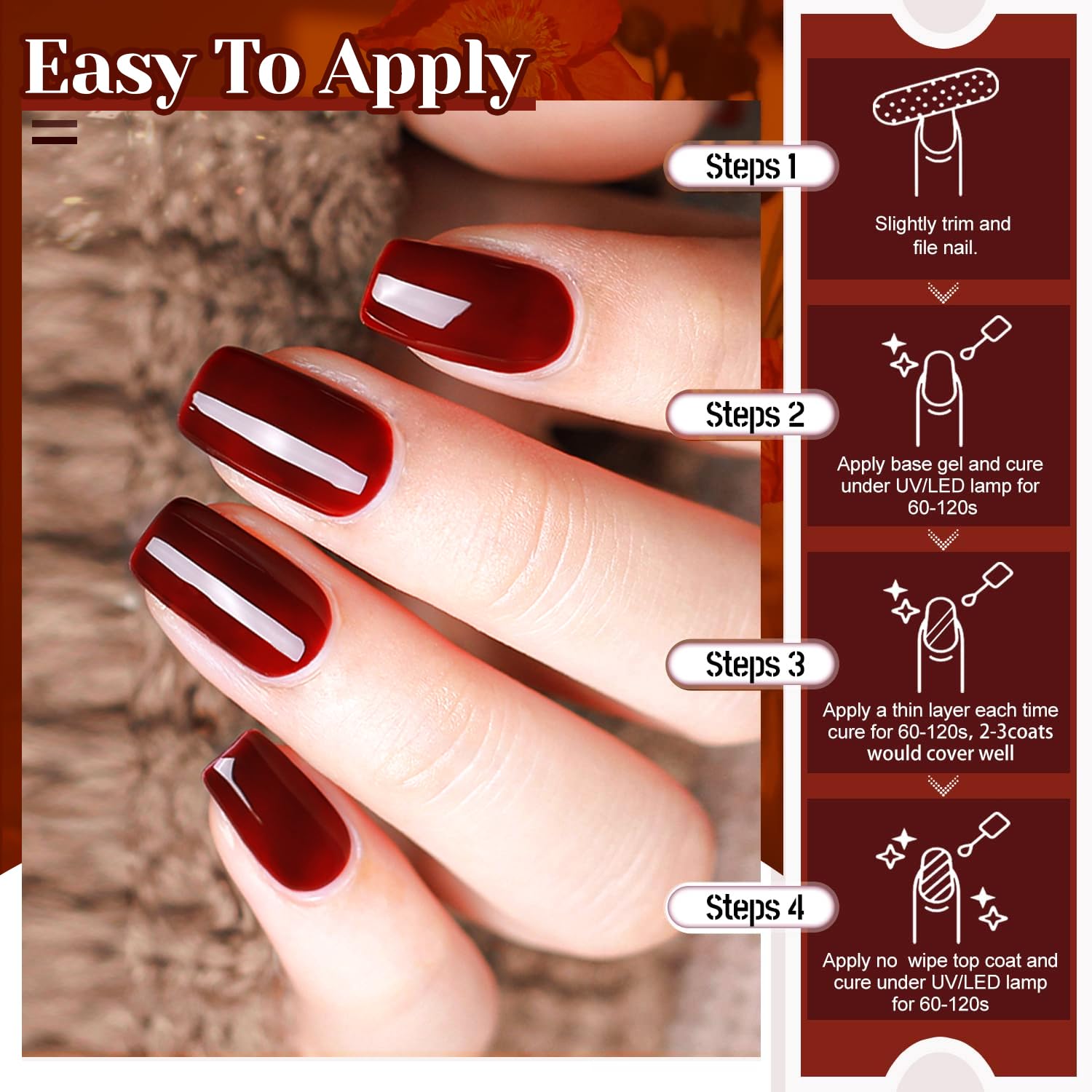 jewhiteny capa mate para estilo moderno en uñas