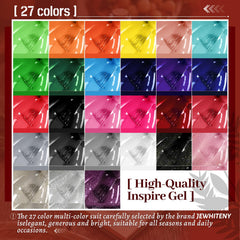 jewhiteny 27 colores esmalte gel para manicura versátil y creativa