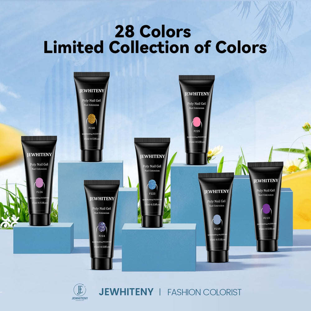 JEWHITENY lampara UV-LED, cura gel para un acabado duradero