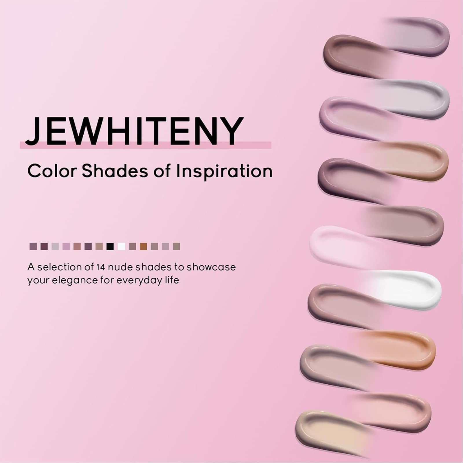 JEWHITENY solucion deslizante para gel facilita aplicacion suave