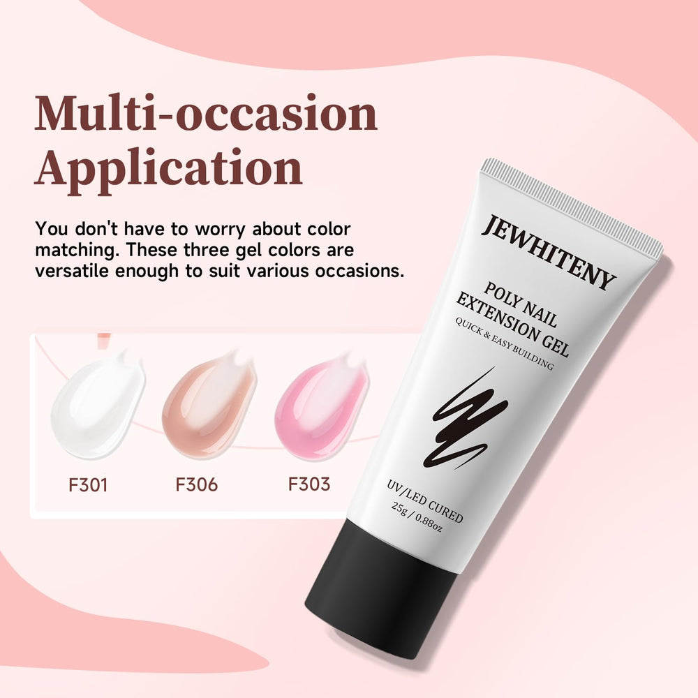 JEWHITENY solución deslizante para modelado suave de uñas